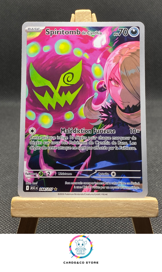 ME2.5 - Héros Transcendants - 244/217 - Spiritomb de Cynthia - FR