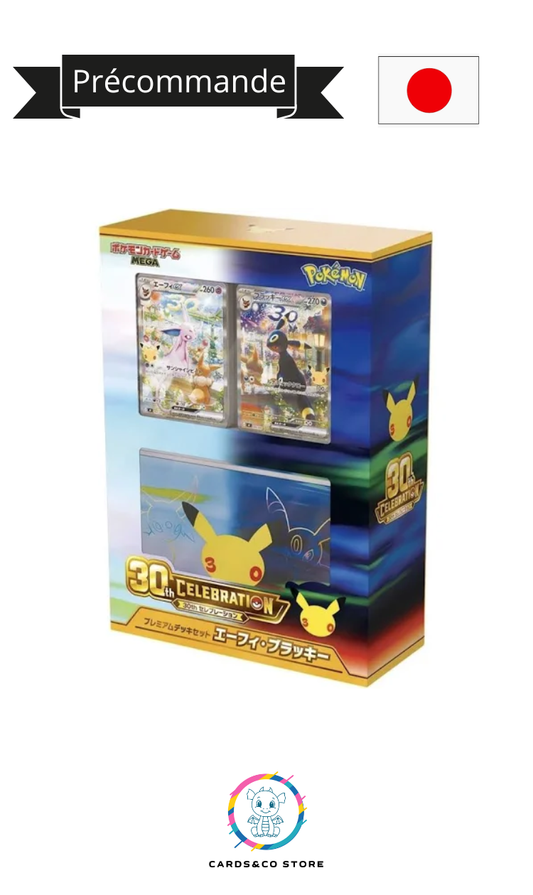 Coffret Premium Deck Noctali ex & Mentali ex - 30th Celebration - JPN