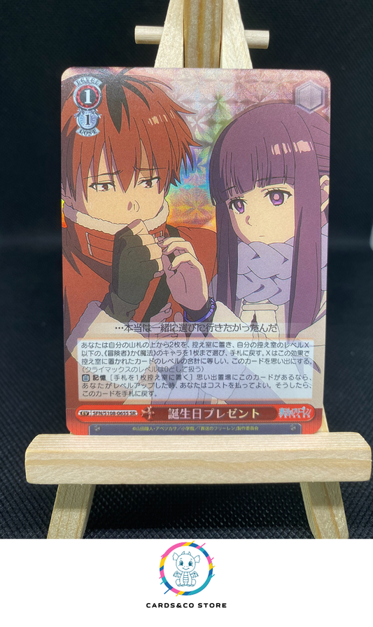 2024 - Frieren: Beyond Journey's End - SFN/S108-065S SR - Birthday present - JPN