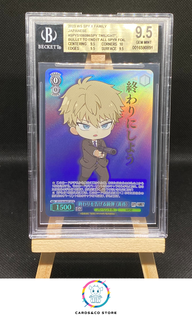 2023 - Spy x Family - Weiss Schwarz - SPY/S106-086SPY - Twilight, bullet to end it all - BGS 9,5 - JPN