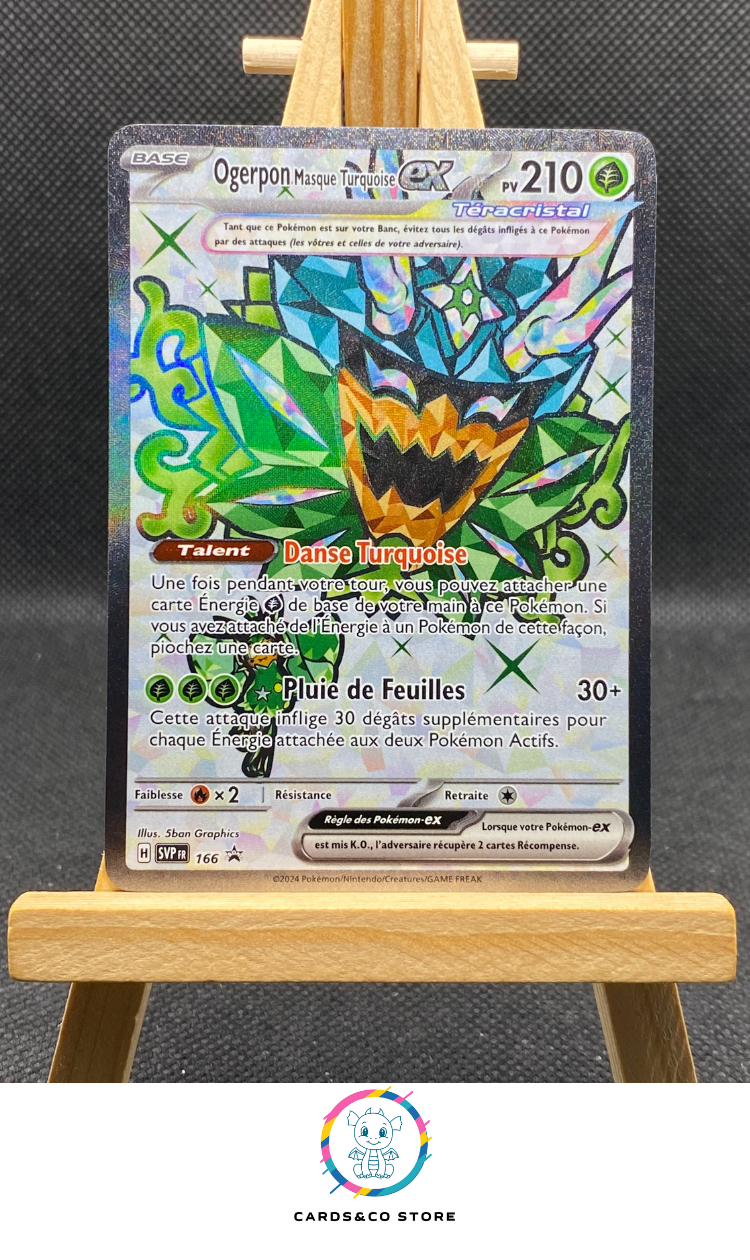 Ogerpon Masque Turquoise ex #166 SVP