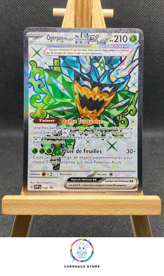 Ogerpon Masque Turquoise ex #166 SVP
