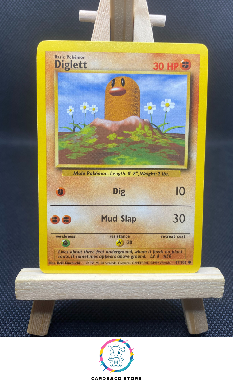 1999 - Base Set Shadowless (EN) - 47/102 - Diglett - US