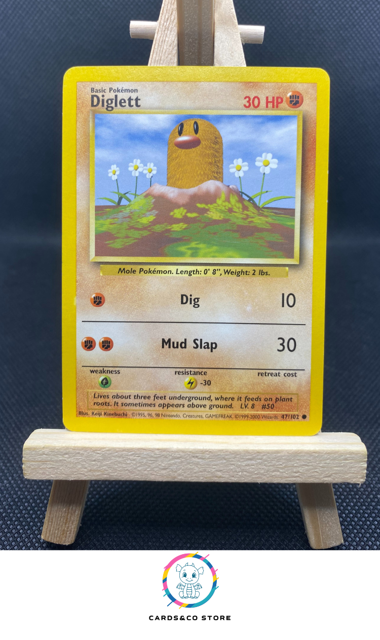 1999 - Base Set Shadowless (EN) - 47/102 - Diglett - US