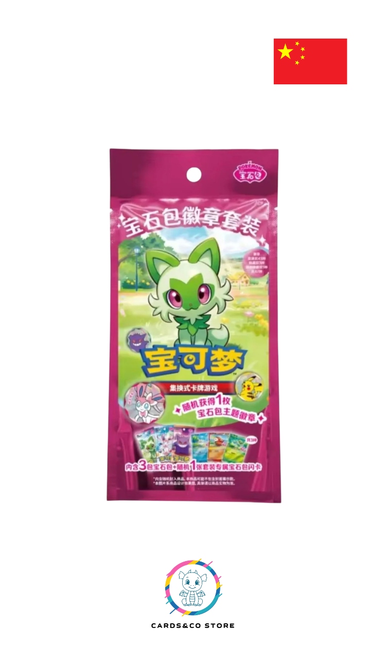 Pokemon - Tripack Gem Pack - CN
