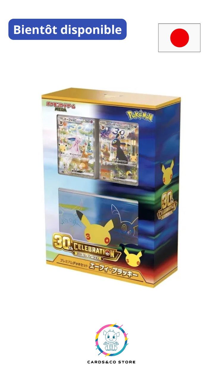 Coffret Premium Deck Noctali ex & Mentali ex - 30th Celebration - JPN
