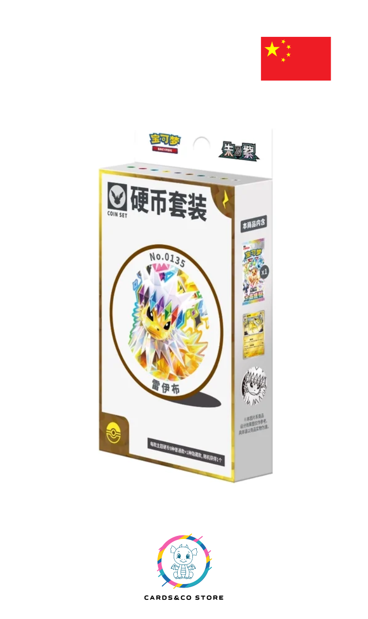 Pokemon - Coin Set Box CSV9.5C Terastal Gathering - Jolteon - CN